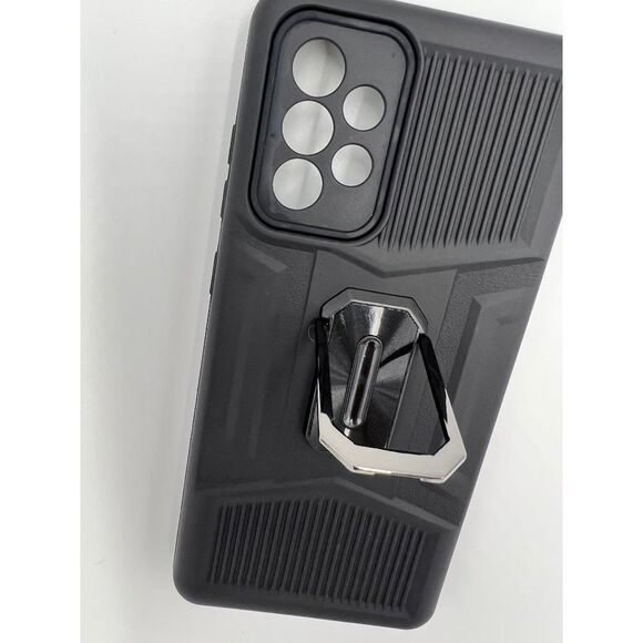 Brand New Samsung Galaxy A72 Black‎ Shockproof Phone Case With Kickstand - Picture 4 of 7